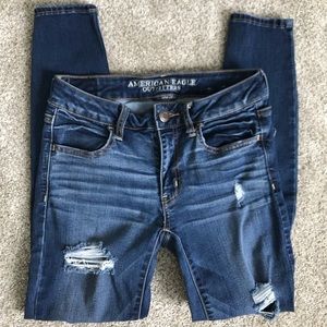 American eagle distressed Jegging(4S)
